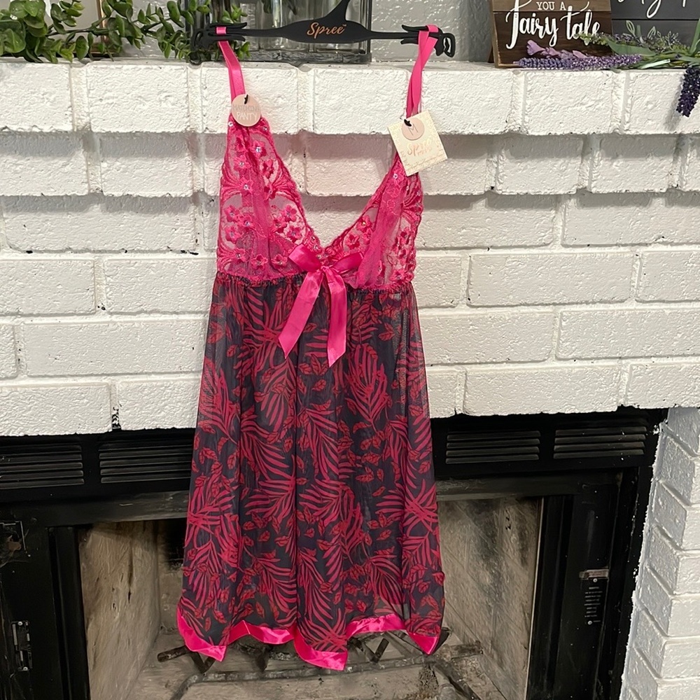 NWT spree intimates babydoll/ cami size m